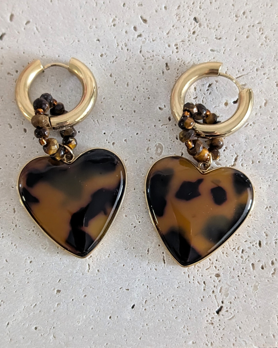 Boucles d'oreilles Léo