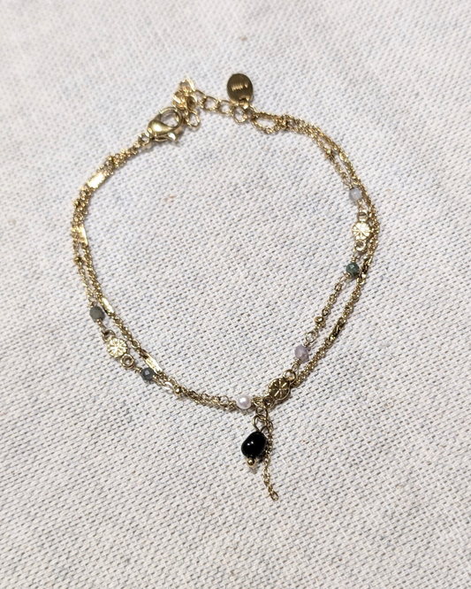 Bracelet Joe Jaspe dalmatien