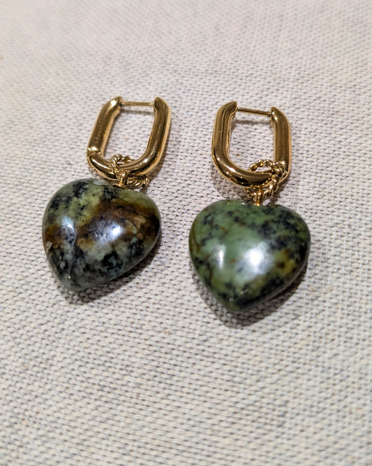 Créoles Carleena Turquoise Africaine