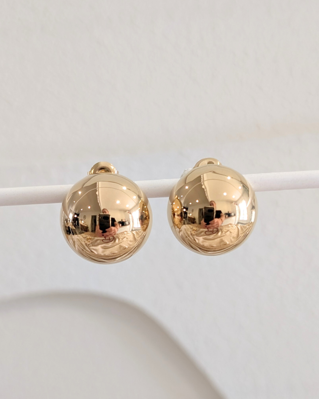 Boucles d'oreilles Alina dorées
