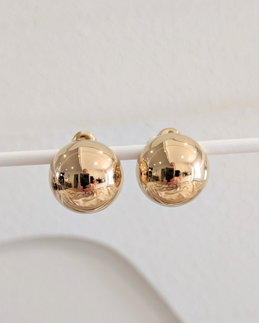Boucles d'oreilles Alina dorées
