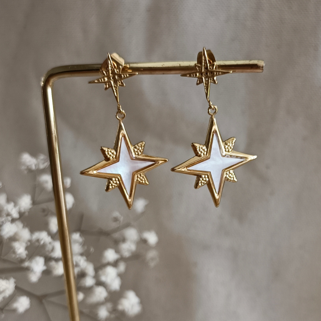 Boucles d'oreilles Etoiles