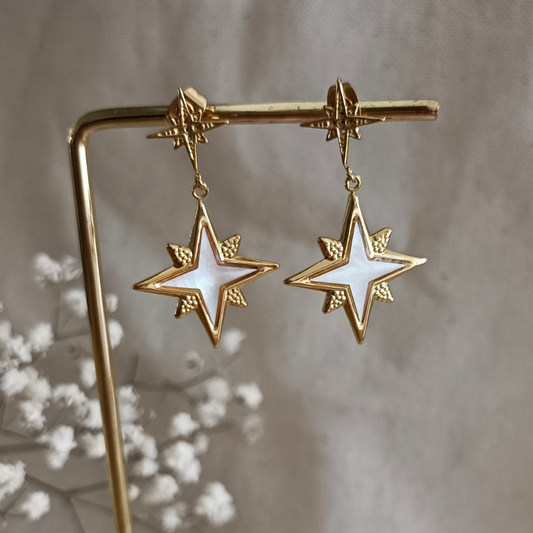 Boucles d'oreilles Etoiles