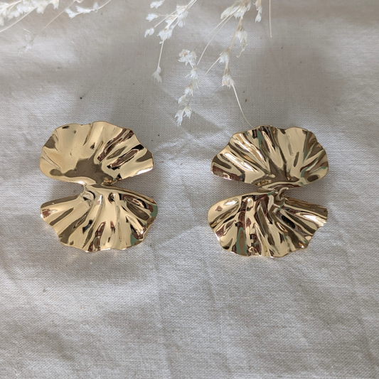 Boucles d'oreilles Soraya dorées